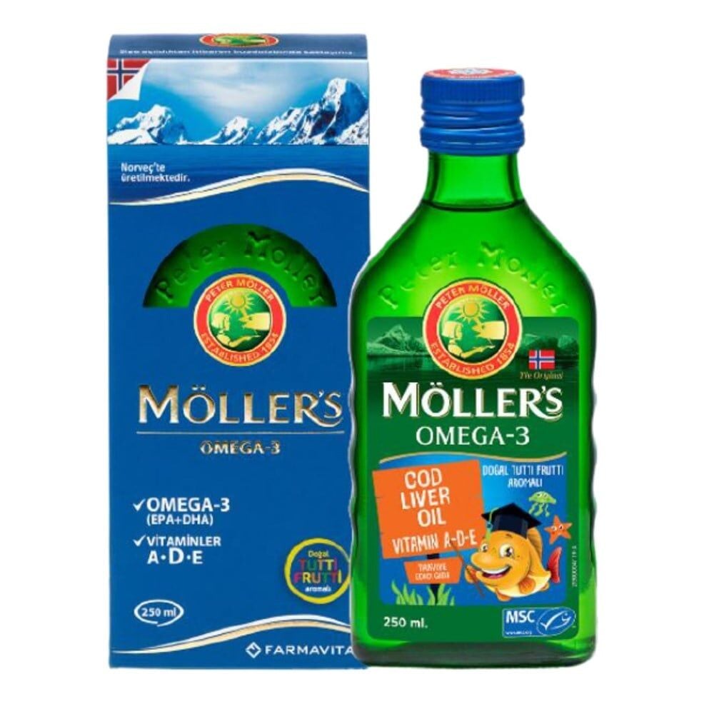 Möller's Tutti Frutti Omega 3 Balık Yağı 250 ml
