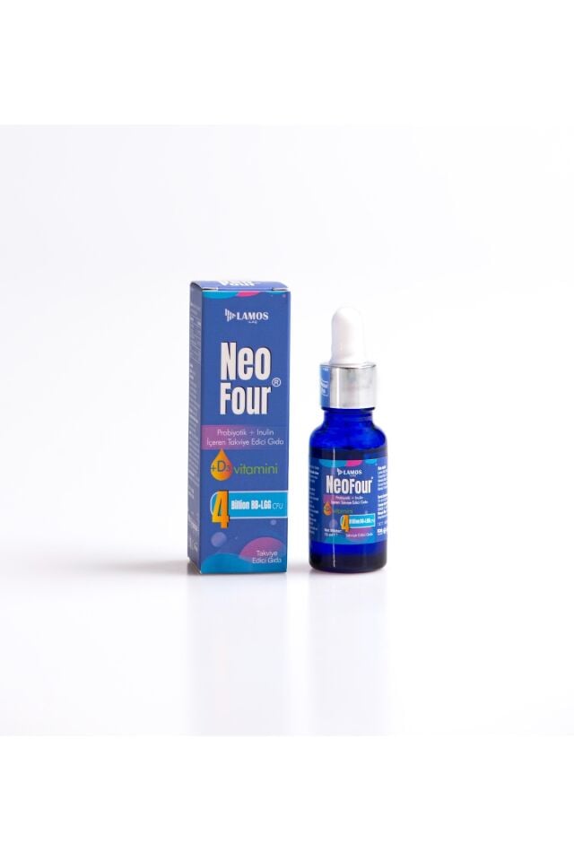Neofour D Vitamini Içeren Probiyotik Damla, 15ml, Bağırsak Düzenlemeye Ve Gaz Gidermeye Yardımcı