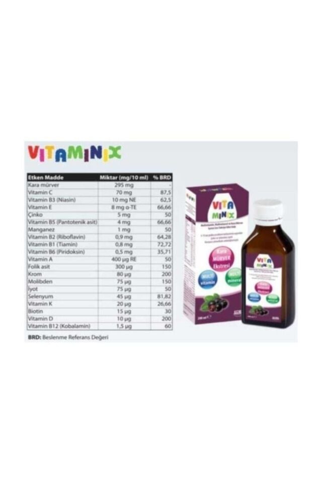 Vitaminix 150 ML ŞURUP