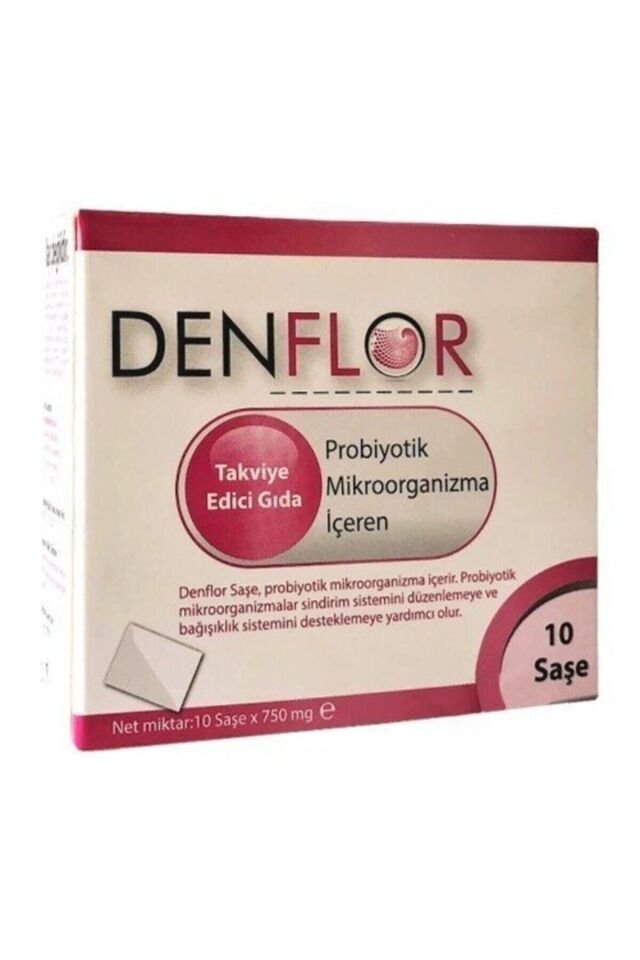 Denflor Probiyotik Mikroorganizma Içeren Takviye Edici Gıda 10 SaŞE