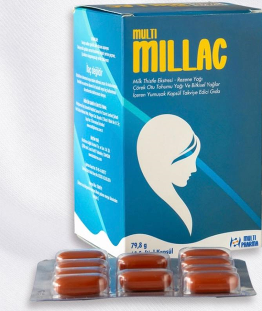 MULTİ MILLAC SÜT ARTTIRICI 60 SOFTJEL KAPSÜL