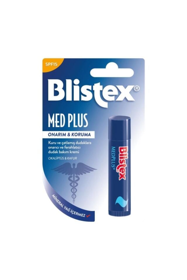 Blistex MedPlus Stick Kuru ve Çatlamış Dudaklara Onarıcı Dudak Bakım Kremi 4,25 gr
