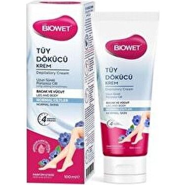 Biowet Tüy Dökücü Krem Normal Ciltler 100 ml