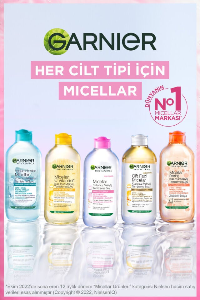 Garnier Micellar Kusursuz Makyaj Temizleme Suyu 200 ml