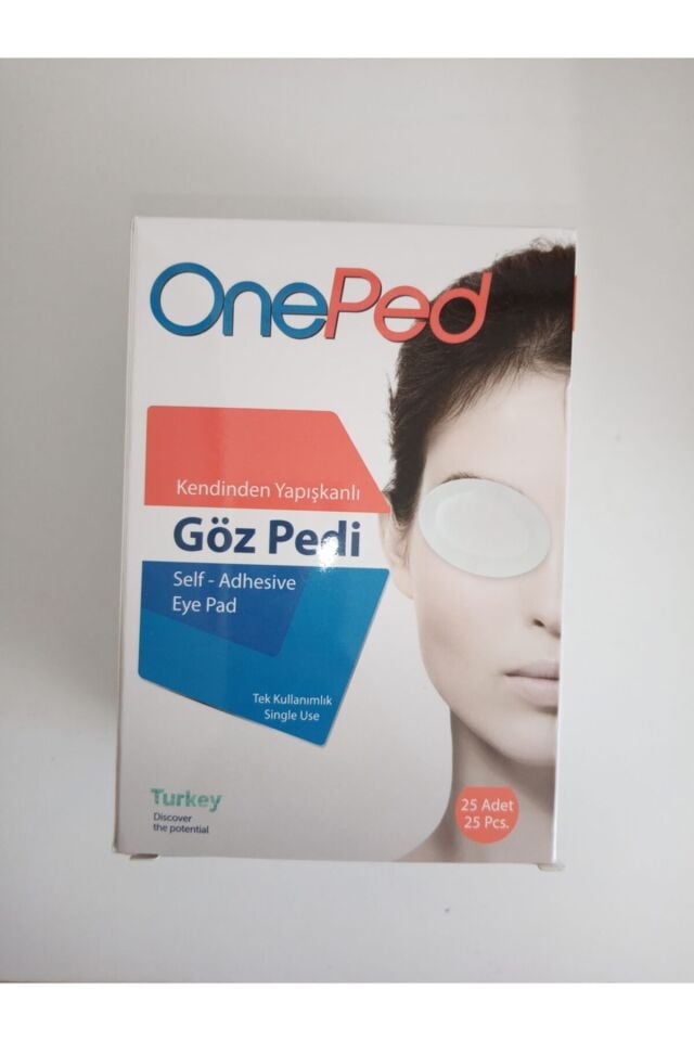 ONE PED Oneped 25'li Kendinden Yapışkanlı Göz Pedi