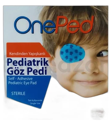 One Ped Steril Göz Pedi Çocuk 25'li