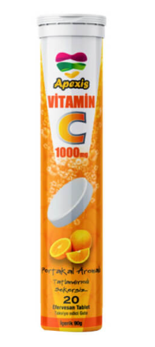 Apexis C Vitamini 1000 mg 20 Efervesan Tablet