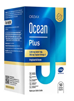 Ocean Plus 1200 mg 50 Softjel Kapsül
