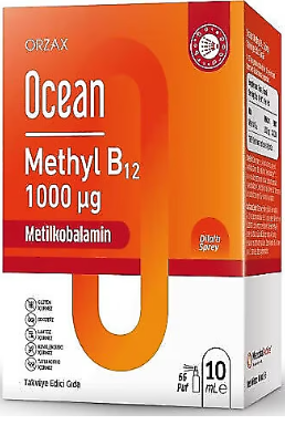 Ocean Methyl B12 Sprey 1000 mg 10 ml