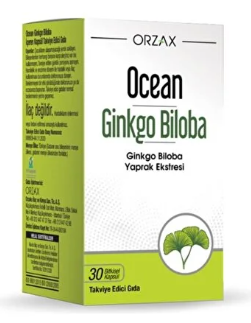 Ocean Ginkgo Biloba 30 Kapsül