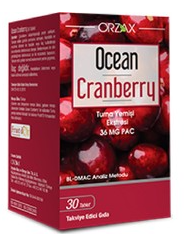Ocean Cranberry Turna Yemişi Ekstresi 36 mg Pac 30 Kapsül