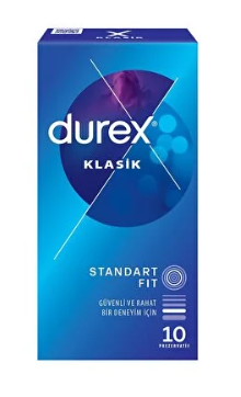 Durex Klasik Prezervatif 10'lu