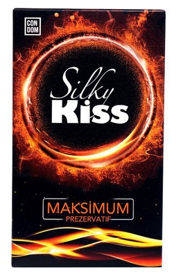 Silky Kiss Maximum Tırtıklı ve Benekli Prezervatif 12'li