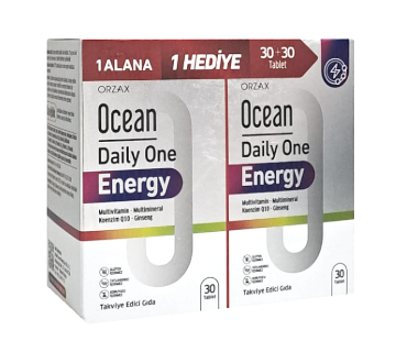 Ocean Daily One Energy 30+30 Tablet - 1 Alana 1 Hediye