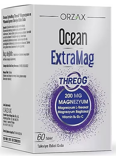 Ocean Extramag Threog 200 mg Tablet 60'lı - Eski Ambalaj