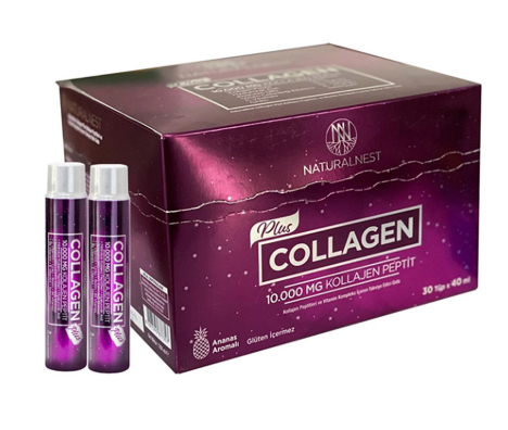 Naturalnest Collagen Plus Kollajen Peptitleri ve Vitamin Kompleks 30 x 40