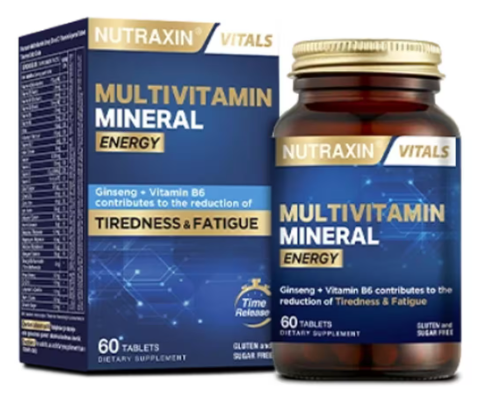Nutraxin Multivitamin Mineral Energy 60 Tablet