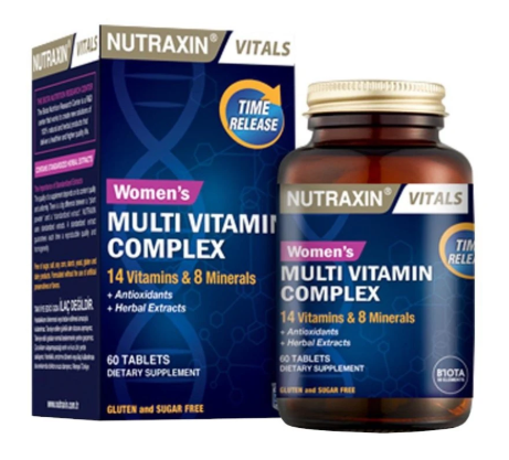 Nutraxin Women's Multi Vitamin Complex 60 Tablet
