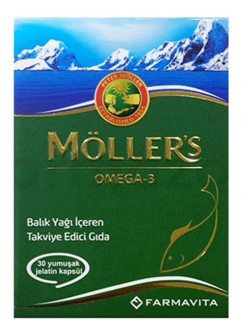 Möller's Omega-3 30 Kapsül