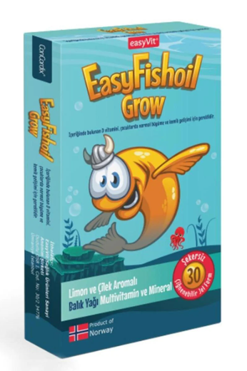 EasyFishoil Grow 30 Jel Tablet