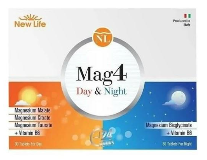 New Life Mag 4 Day 30 Tablet & Night 30 Tablet