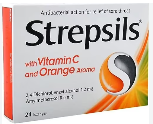 Strepsils Portakal & C Vitamini Aromalı 24 Pastil