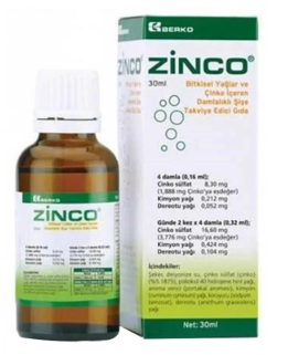 Zinco Damla 30 ml