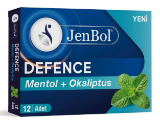 Jenbol Defence Mentol+Okaliptus Pastil 12 Drops