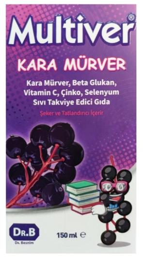 Multiver Kara Mürver 150 ml
