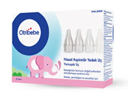 Otribebe Nazal Aspiratör Yedek Ucu 10'lu